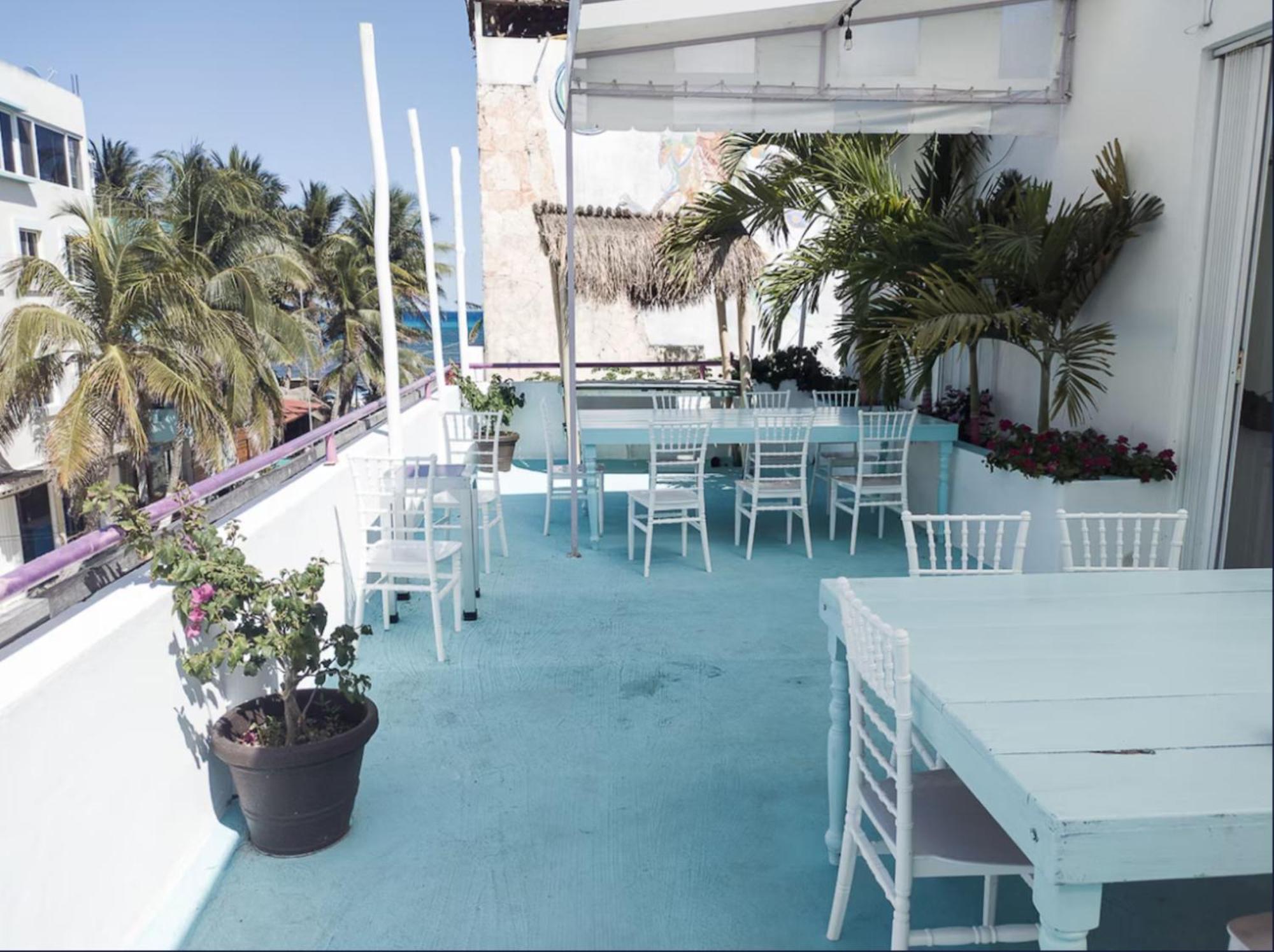 Hostal Del Mar Playa del Carmen Eksteriør bilde